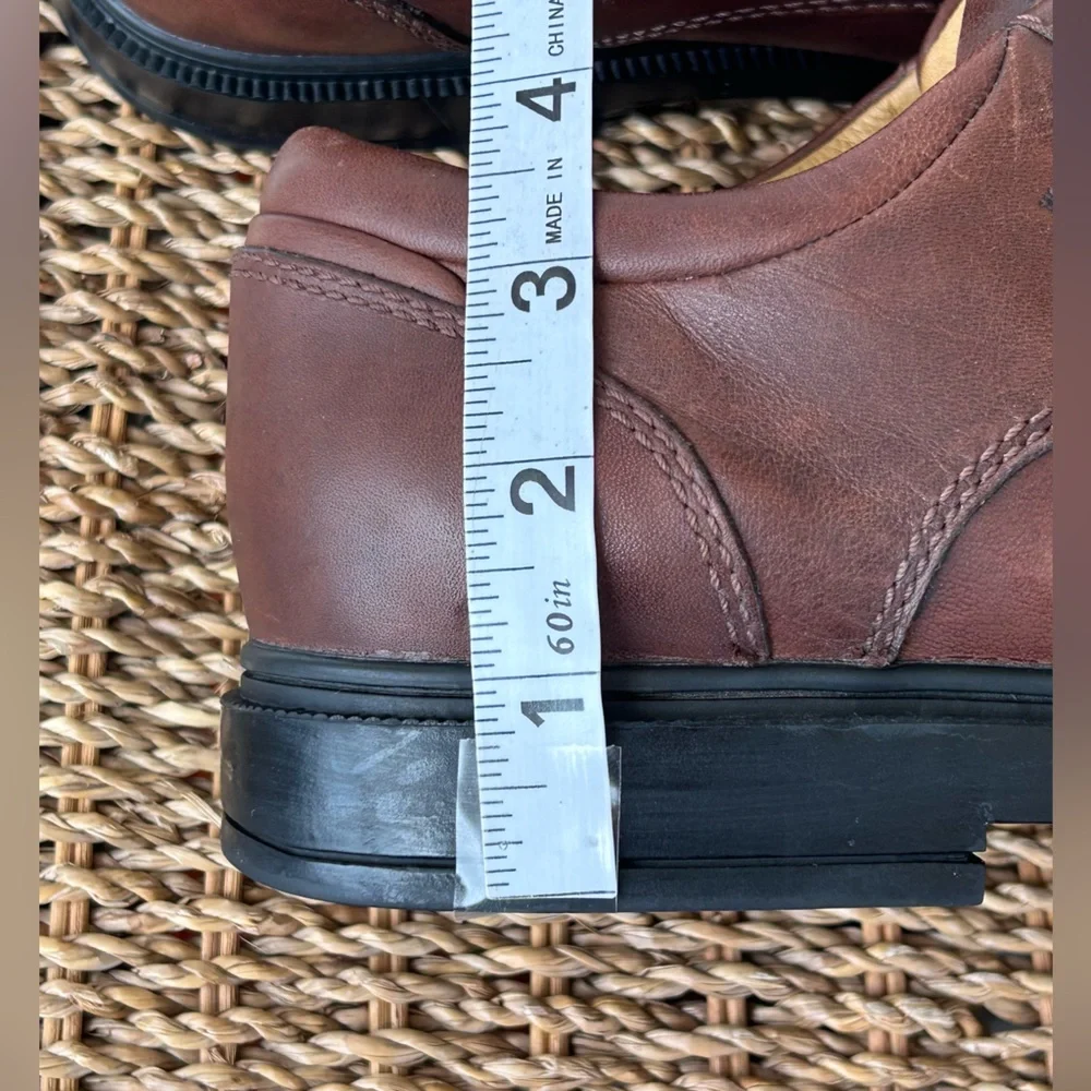 Timberland Brand Men’s‎ Waterproof Oxfords Brown Leather Size 9.5W